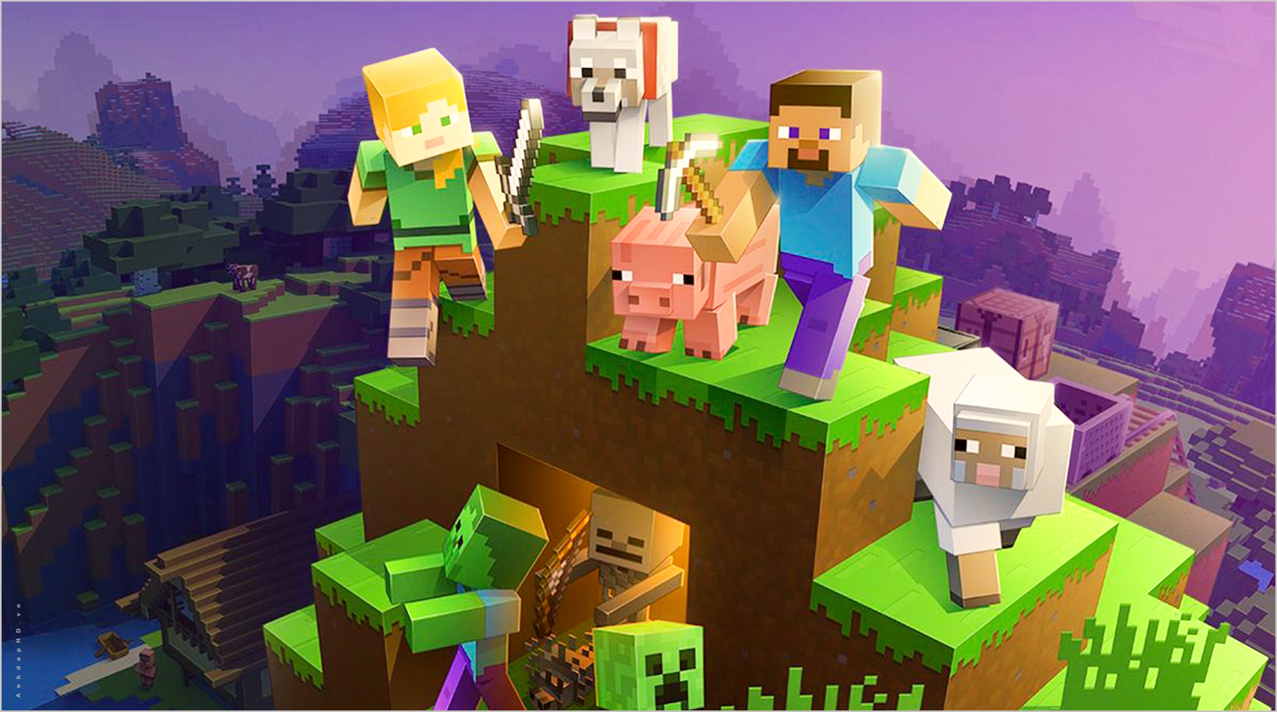 Hình Nền Minecraft 3D Đẹp, Cute, Chất Nhất Cho Game Thủ