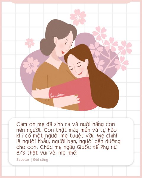 ảnh 8 3 cho mẹ ý nghĩa nhất
