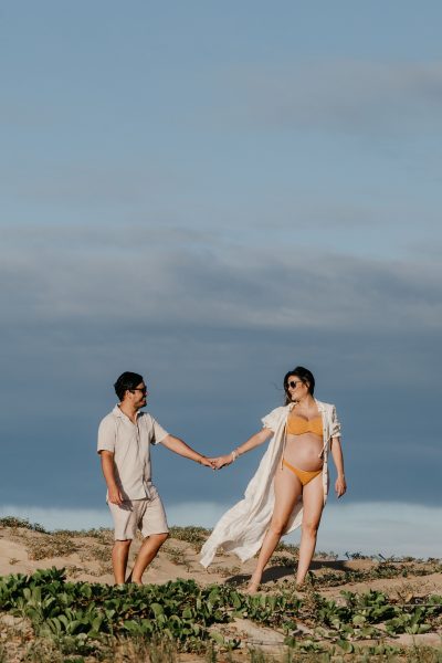 Ảnh gia đình chuẩn bị có thành viên mới