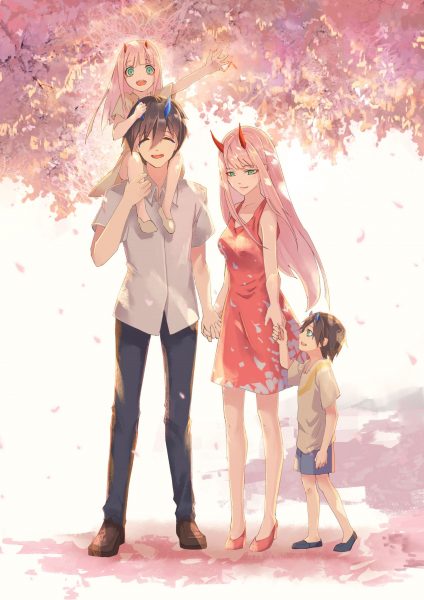 Hình gia đình anime đẹp, ấn tượng