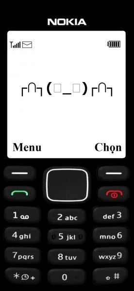 hình nền nokia cục gạch cute
