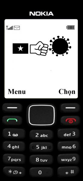 hình nền nokia cục gạch mới lạ